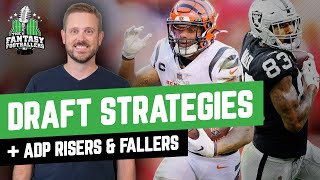 Draft Strategies + ADP Risers & Fallers, The Big Salad | Fantasy Football 2022 - Ep. 1244