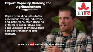 Agri Export and International Markets Module 2 Understanding Export Readiness and Capacity Building