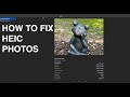 How to convert HEIC photo to jpeg for good