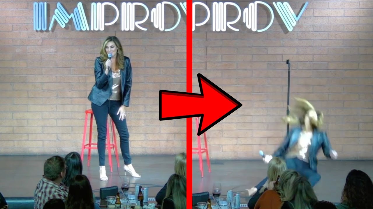 WARNING!! You could die from this fall! Heather McDonald Faints On Stage | OFFICIAL VIDEO