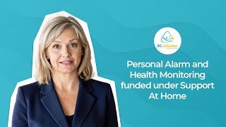 Funded Under Support at Home | Senior Personal Alarm & 24/7 Health Monitoring via Smartwatch + App