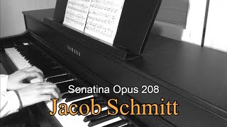 Sonatina Opus 208 no 1 - Jacob Schmitt - Piano cover