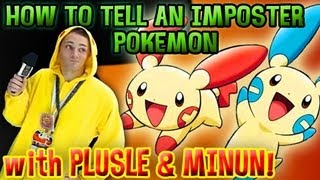 How to Tell An Imposter Pokemon with Plusle \u0026 Minun (AX 2012)