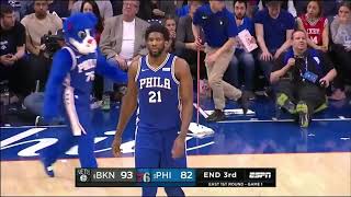 76ers get booed at home- nba 2019 first round 76ers vs nets