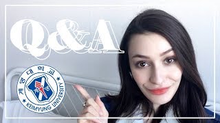 LIVING IN KOREA || Keimyung University Q&A