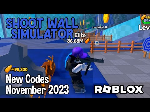 Roblox Shoot Wall Simulator New Codes November 2023