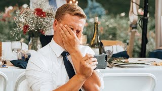Brother Sobs While taping Sister's Father-Daughter Dance at Wedding