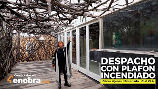 DESPACHO de ARQUITECTURA con PLAFÓN INCENDIADO | Obras Ajenas | @Clacla.mx