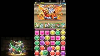 【パズドラ】フレイヤちゃんと行く超地獄巡り【チャレンジダンジョン6 Lv8,9】フレイヤ×アルテミス 木242 ノーコン