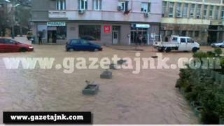 GazetaJnK: Vërshime në Pejë 14.03.2013