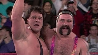 Rick and Scott Steiner make their Raw in-ring debut: Raw, January 11, 1993