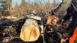 Test of Husqvarna 540i XP battery chain saw