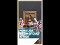 Mona Lisa victim of cake attack