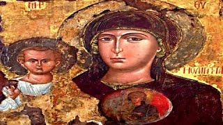 Foreseeing the Theotokos the Holy Triune God greatly rejoiced