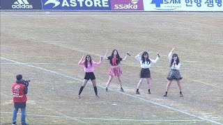 [4K]170305 레드벨벳(Red Velvet) 안양종합운동장 하프타임 공연 전체 직캠(Full Version Fancam)