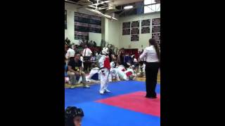 Nathaniel Sanders Tae Kwon Doe Match (part 1)