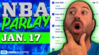 Best NBA Parlays, Picks, \u0026 Predictions Today (1/17/24) | NBA Parlay of the Day | +446 NBA WIN