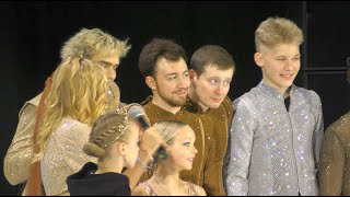 Boys or girls? The jumping finale of Evgeny Plushenko's show \