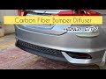 Carbon Fiber Diffuser For Honda City | THE S ZONE | Carbon Fiber Wrap