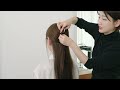 차홍뷰티 초간단 볼펜 반업 │half up style using a pen