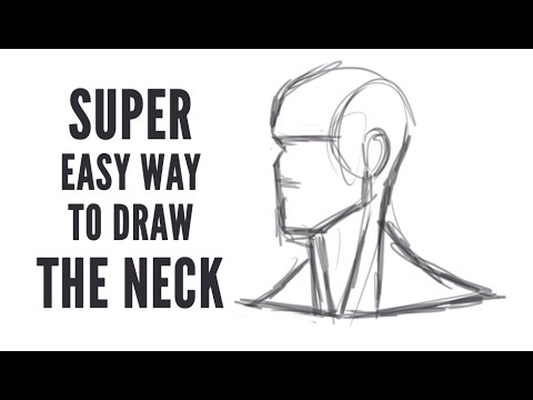 How To Draw A Mans Neck