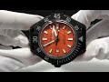 Louis Erard Automatic Watch Diver Sportive Collection Orange Dial 69107NN17