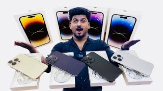 IPHONE14 PRO യുടെ BOX തുറന്നപ്പോൾ😳IPHONE 14 PRO,IPHONE 14 PRO MAX COLORS/WHICH COLOR SHOULD I BUY