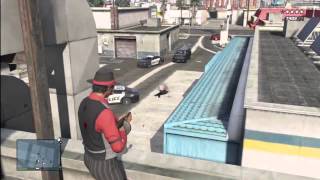 GTA V TOMMY GUN GAMEPLAY