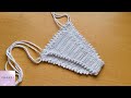 Crochet Bikini Bottom Pattern with Picot Border Tutorial | Moderate Coverage