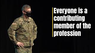 Lt. Gen. James Rainey: What is the Profession?