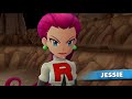 Pokemon Let's Go Mega Evolutions and Team Rocket Gameplay - Eevee and Pikachu