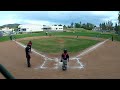 thousand oaks little league jared miller inside the park home run 4 25 2012