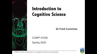 Introduction to Cognitive Science: Perception 1
