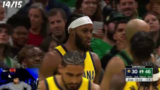 TACTIC REACTS TO PACERS at CELTICS | FULL GAME HIGHLIGHTS
