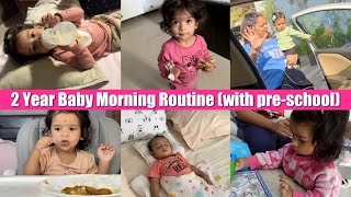 Noor's morning routine | नूर का सुबह का रूटीन (2 year old morning routine)