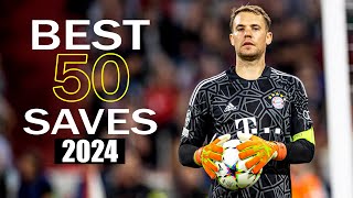 Best 50 Goalkeeper Saves 2024 | HD