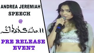 Andrea Jeremiah Speech at Vishwaroopam 2 Pre Release Event | Silly Monks