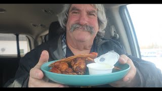 Pizza \u0026 Wings \u0026  Diet Pepsi ASMR {No Talking}