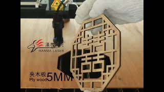 HM系列非金属单头激光雕刻切割机   HM series non-metallic single head laser engraving and cutting machine