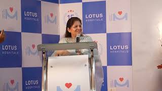 Gynaecology Ward opening by Mrs. Shikha Goel | Lotus Hospital