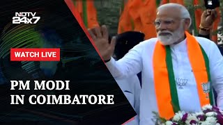 PM Modi's Roadshow In Coimbatore And Other Stories | NDTV 24x7 Live TV