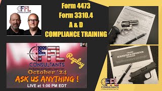 ATF Form 4473 - Inspection Tips & Tricks - Avoid Revocations. Compliance Tips from FFL Consultants!