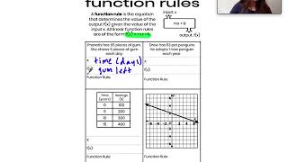 3 7 Writing Linear Function Rules