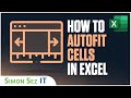 How to Autofit Column Widths in Excel