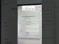 Excel Email Automation Template! 📧 | Send Emails in 1 Click  #shortsvideo