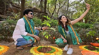 DJ Tillu Movie Team Sidhu Jonnalagadda & Nehashetti Participate In Green India Challenge | LATV