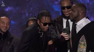 FUTURE ft. DRAKE & TEMS Wins Best Melodic Rap Performance for 'WAIT FOR U' | 2023 GRAMMYs