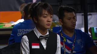 KL2017 29th SEA Games | Billiards & Snooker - Women's Singles 9 Ball Pool PRE-QF - INA 🇮🇩 vs VIE 🇻🇳