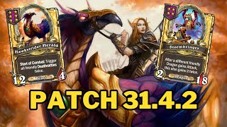 ANALYSE PATCH 31.4.2 || HEARTHSTONE BATTLEGROUNDS