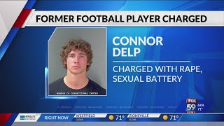 Former IU football player charged, accused of rape